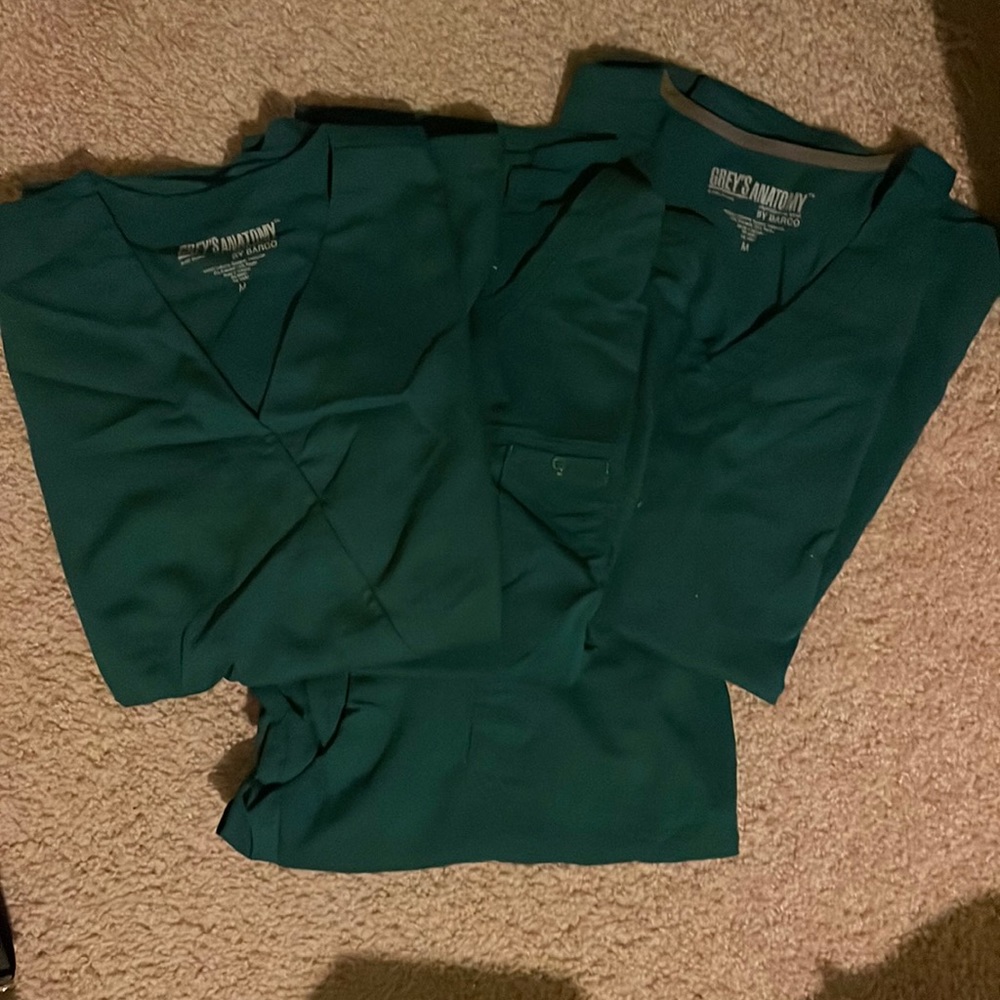 Grey’s Anatomy Hunter Green Scrub Bundle